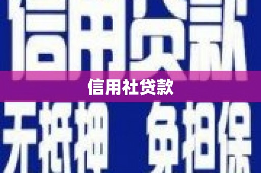 张家界信用社贷款