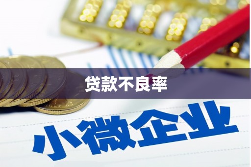 虾峙贷款不良率