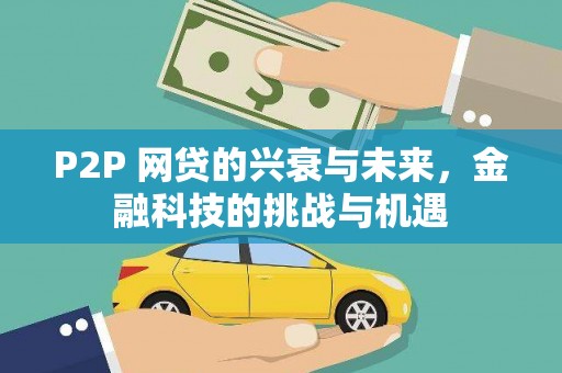巨野P2P 网贷的兴衰与未来，金融科技的挑战与机遇