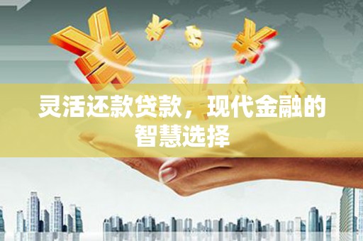 江北灵活还款贷款，现代金融的智慧选择