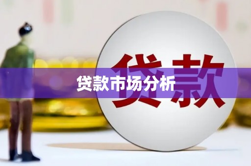 蔡甸贷款市场分析