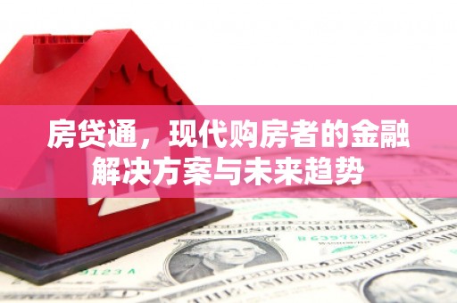 宁乡房贷通，现代购房者的金融解决方案与未来趋势