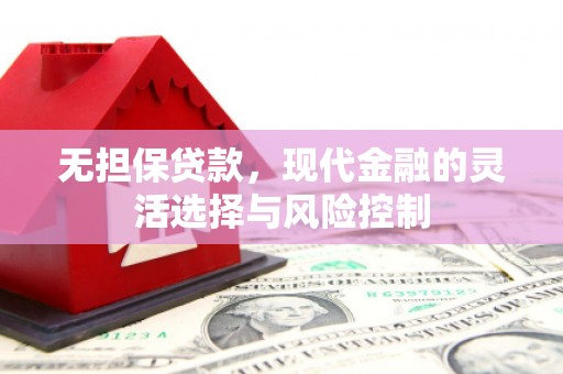 赫山无担保贷款，现代金融的灵活选择与风险控制
