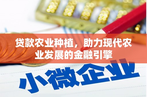 龙口贷款农业种植，助力现代农业发展的金融引擎