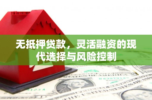 修武无抵押贷款，灵活融资的现代选择与风险控制