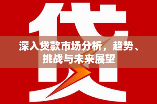 弋江深入贷款市场分析，趋势、挑战与未来展望