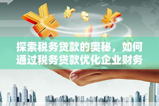 普兰店探索税务贷款的奥秘，如何通过税务贷款优化企业财务