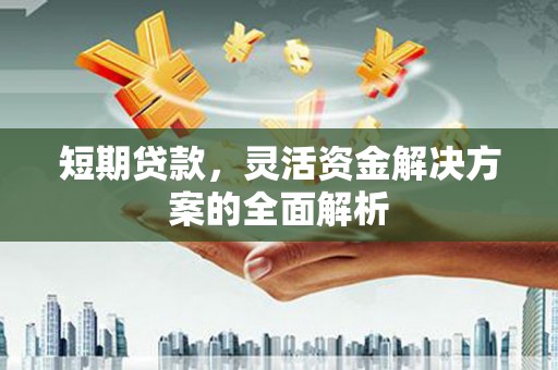 南平短期贷款，灵活资金解决方案的全面解析