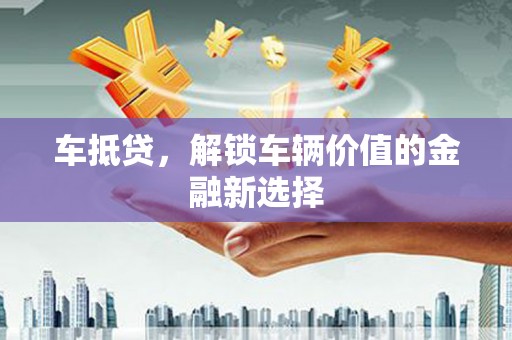 康县车抵贷，解锁车辆价值的金融新选择