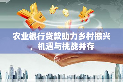 沂水农业银行贷款助力乡村振兴，机遇与挑战并存